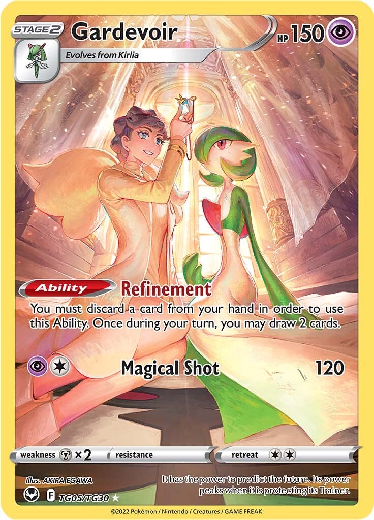 Gardevoir (TG05/TG30) [Sword & Shield: Silver Tempest] | Dragon's Lair Comics and Fantasy Houston TX