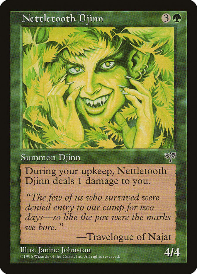 Nettletooth Djinn [Mirage] | Dragon's Lair Comics and Fantasy Houston TX