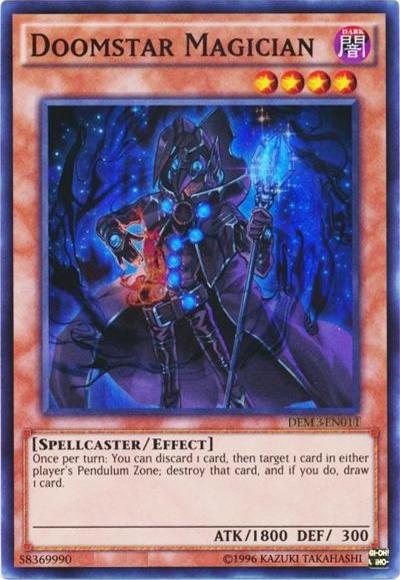 Doomstar Magician [DEM3-EN011] Common | Dragon's Lair Comics and Fantasy Houston TX