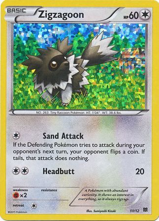 Zigzagoon (11/12) [McDonald's Promos: 2015 Collection] | Dragon's Lair Comics and Fantasy Houston TX
