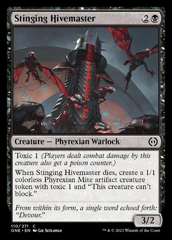 Stinging Hivemaster [Phyrexia: All Will Be One] | Dragon's Lair Comics and Fantasy Houston TX