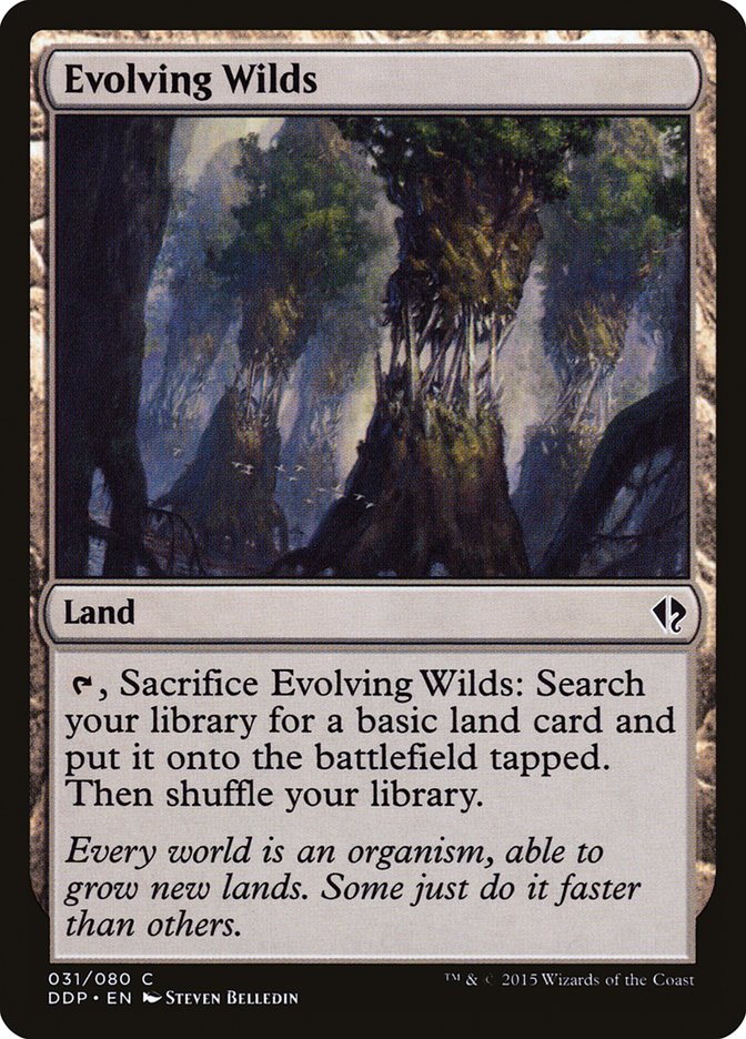Evolving Wilds [Duel Decks: Zendikar vs. Eldrazi] | Dragon's Lair Comics and Fantasy Houston TX