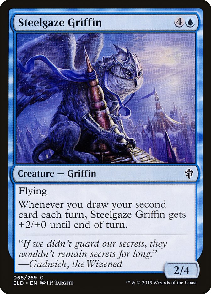 Steelgaze Griffin [Throne of Eldraine] | Dragon's Lair Comics and Fantasy Houston TX