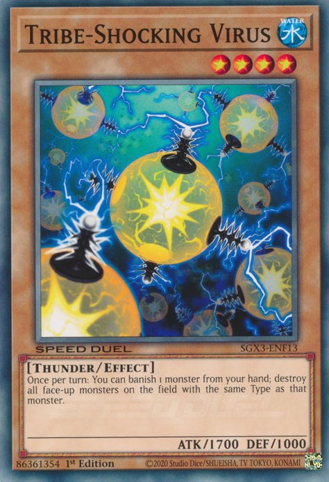 Tribe-Shocking Virus [SGX3-ENF13] Common | Dragon's Lair Comics and Fantasy Houston TX