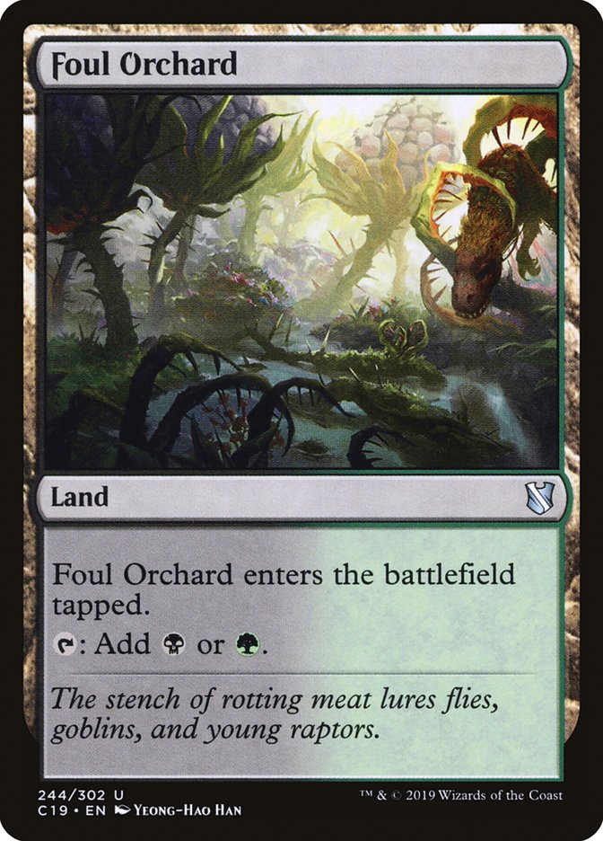 Foul Orchard [Commander 2019] | Dragon's Lair Comics and Fantasy Houston TX