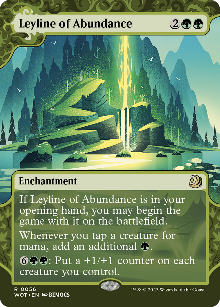 Leyline of Abundance [Wilds of Eldraine: Enchanting Tales] | Dragon's Lair Comics and Fantasy Houston TX