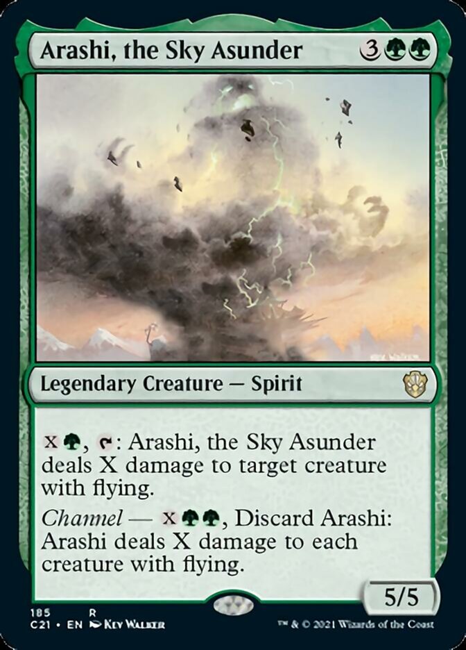 Arashi, the Sky Asunder [Commander 2021] | Dragon's Lair Comics and Fantasy Houston TX