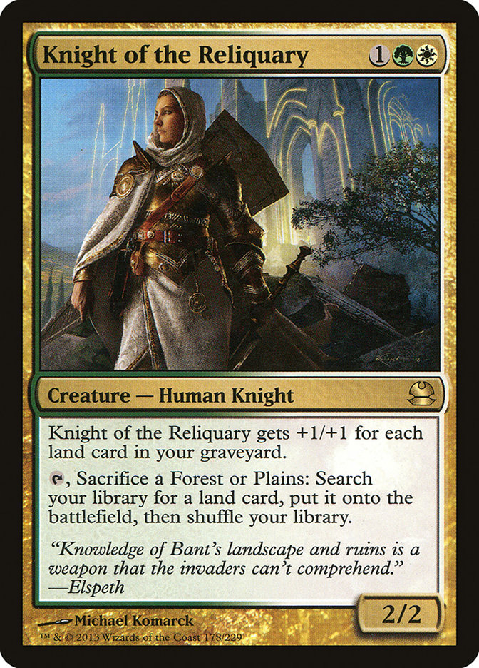 Knight of the Reliquary [Modern Masters] | Dragon's Lair Comics and Fantasy Houston TX