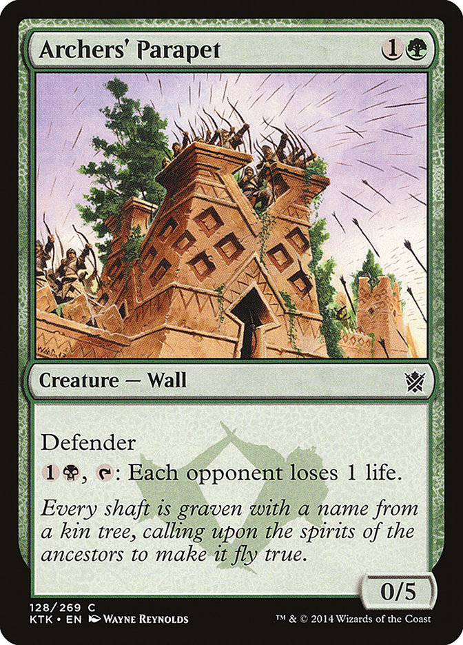 Archers' Parapet [Khans of Tarkir] | Dragon's Lair Comics and Fantasy Houston TX