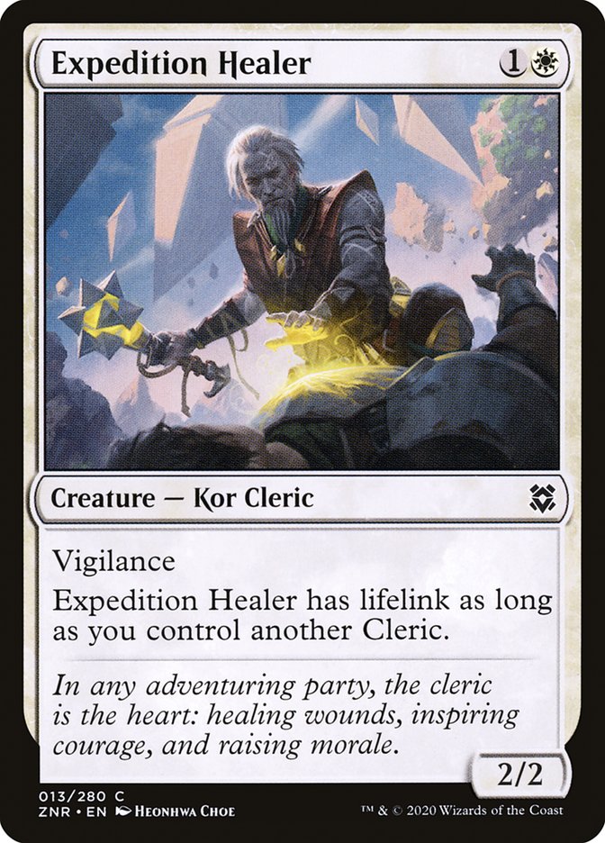 Expedition Healer [Zendikar Rising] | Dragon's Lair Comics and Fantasy Houston TX