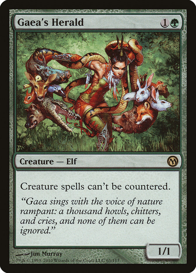 Gaea's Herald [Duels of the Planeswalkers] | Dragon's Lair Comics and Fantasy Houston TX