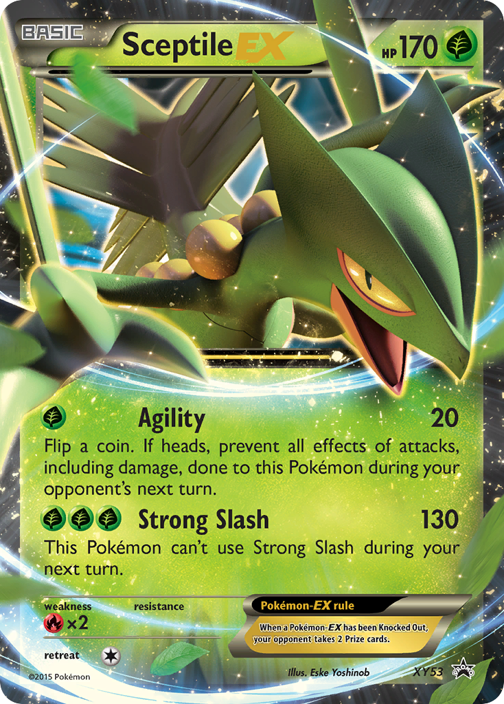 Sceptile EX (XY53) [XY: Black Star Promos] | Dragon's Lair Comics and Fantasy Houston TX