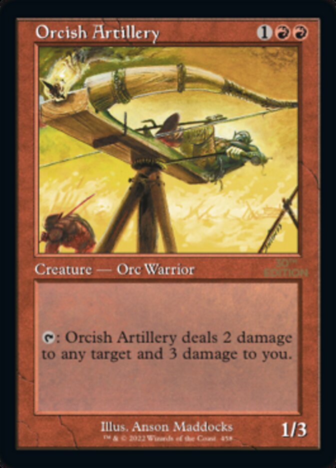 Orcish Artillery (Retro) [30th Anniversary Edition] | Dragon's Lair Comics and Fantasy Houston TX