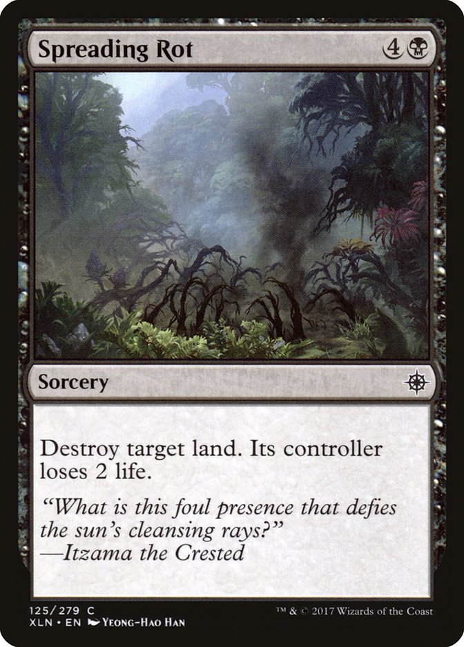 Spreading Rot [Ixalan] | Dragon's Lair Comics and Fantasy Houston TX