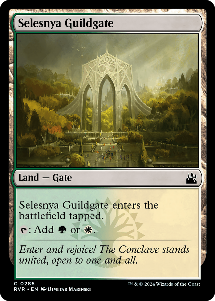 Selesnya Guildgate [Ravnica Remastered] | Dragon's Lair Comics and Fantasy Houston TX