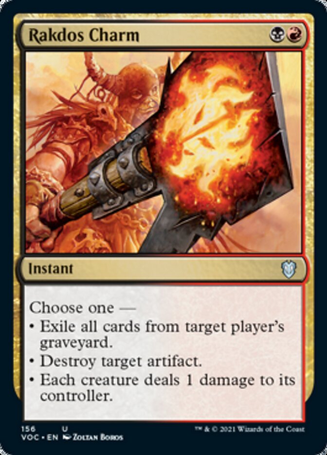 Rakdos Charm [Innistrad: Crimson Vow Commander] | Dragon's Lair Comics and Fantasy Houston TX