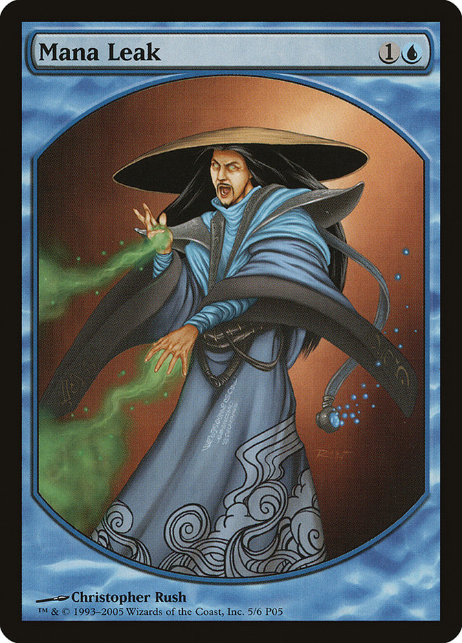 Mana Leak [Magic Player Rewards 2005] | Dragon's Lair Comics and Fantasy Houston TX