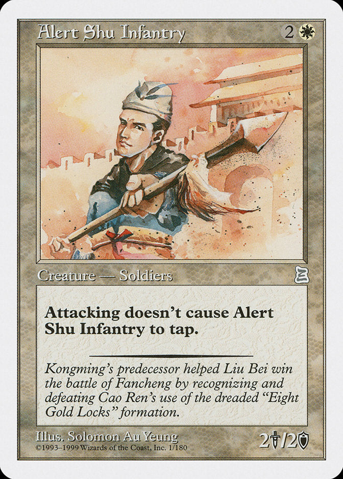 Alert Shu Infantry [Portal Three Kingdoms] | Dragon's Lair Comics and Fantasy Houston TX