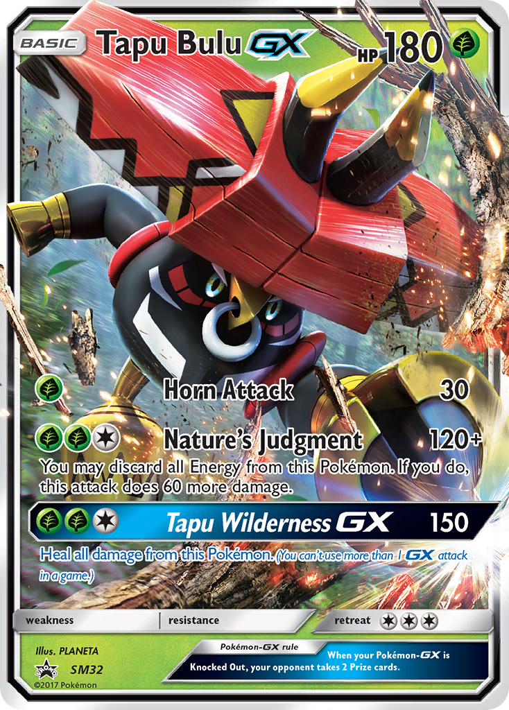 Tapu Bulu GX (SM32) [Sun & Moon: Black Star Promos] | Dragon's Lair Comics and Fantasy Houston TX