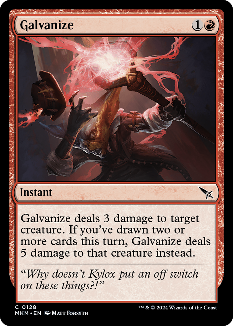 Galvanize [Murders at Karlov Manor] | Dragon's Lair Comics and Fantasy Houston TX