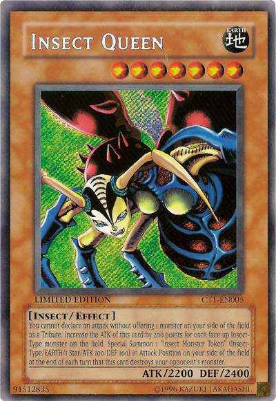 Insect Queen [CT1-EN005] Secret Rare | Dragon's Lair Comics and Fantasy Houston TX