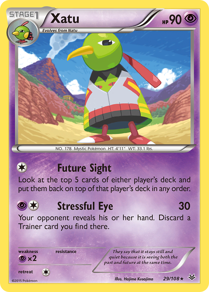 Xatu (29/108) [XY: Roaring Skies] | Dragon's Lair Comics and Fantasy Houston TX