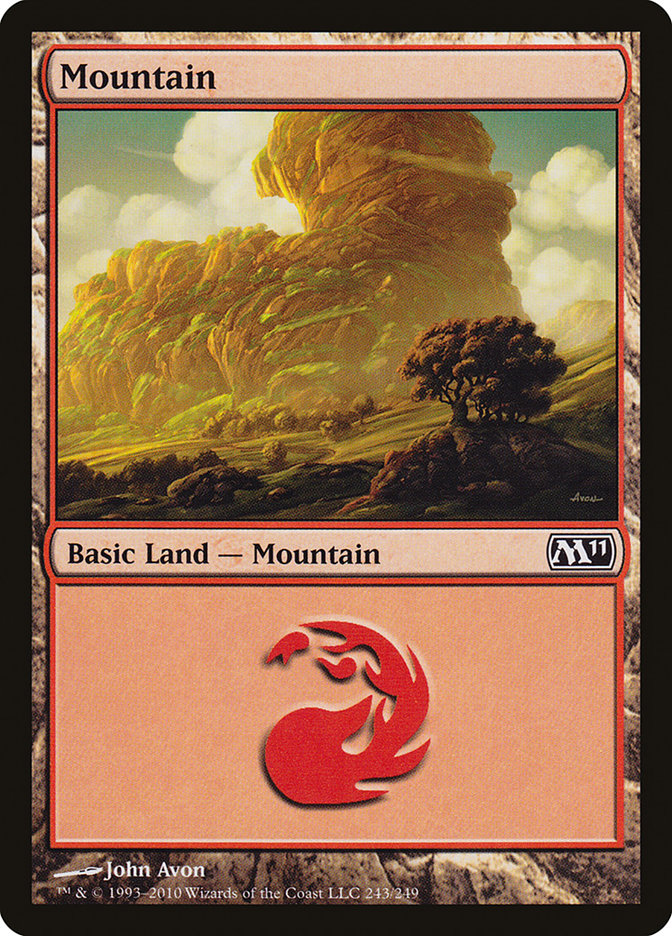 Mountain (243) [Magic 2011] | Dragon's Lair Comics and Fantasy Houston TX