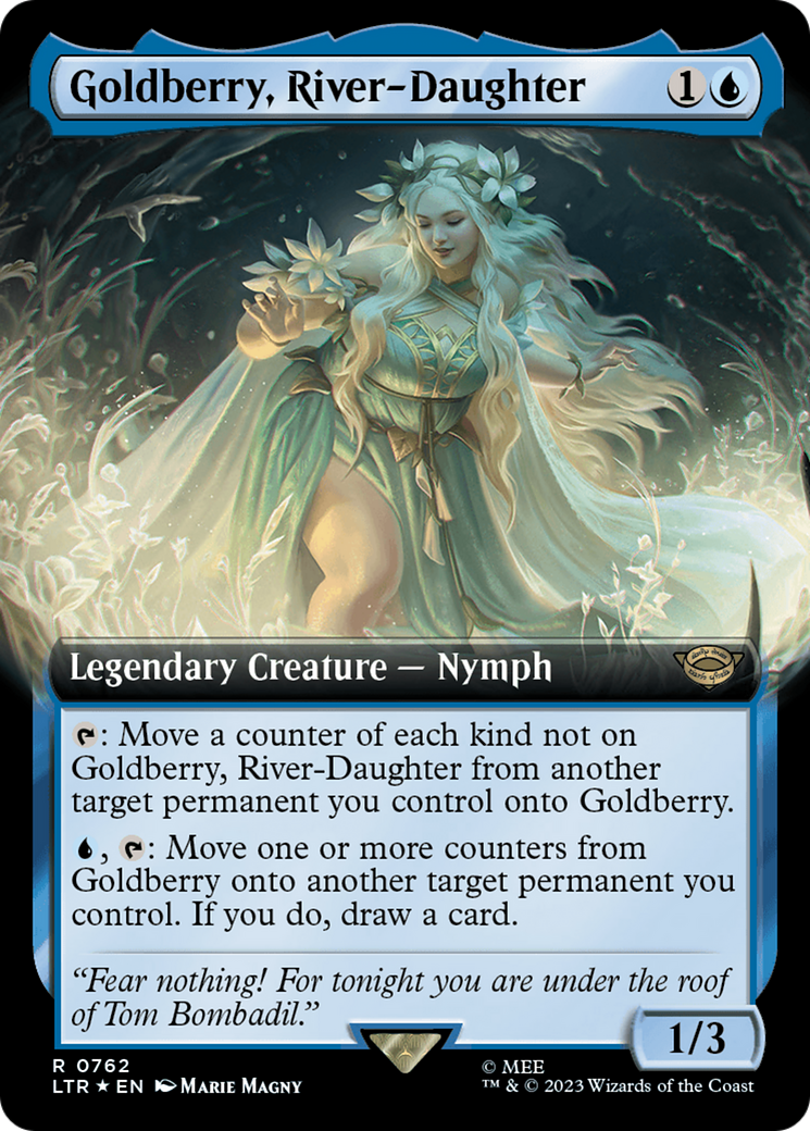 Goldberry, River-Daughter (Extended Art) (Surge Foil) [The Lord of the Rings: Tales of Middle-Earth] | Dragon's Lair Comics and Fantasy Houston TX