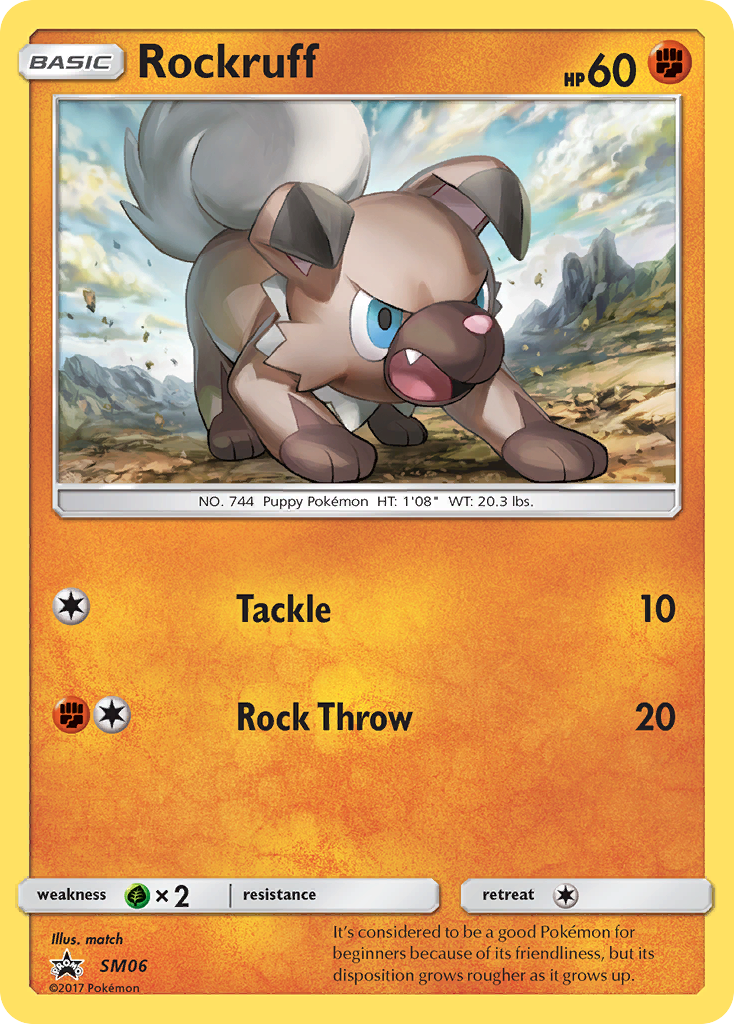 Rockruff (SM06) [Sun & Moon: Black Star Promos] | Dragon's Lair Comics and Fantasy Houston TX