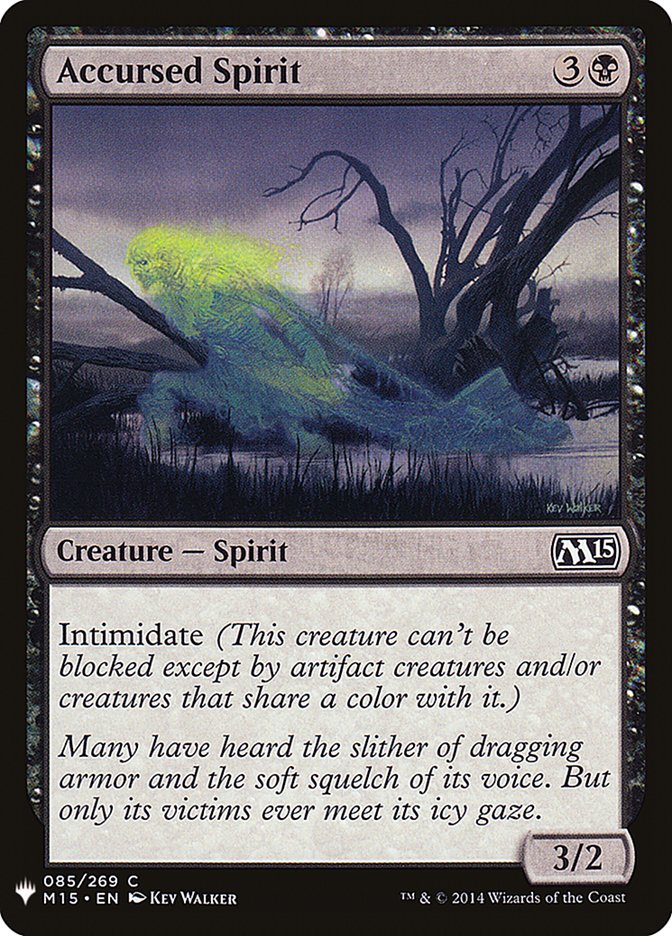 Accursed Spirit [Mystery Booster] | Dragon's Lair Comics and Fantasy Houston TX
