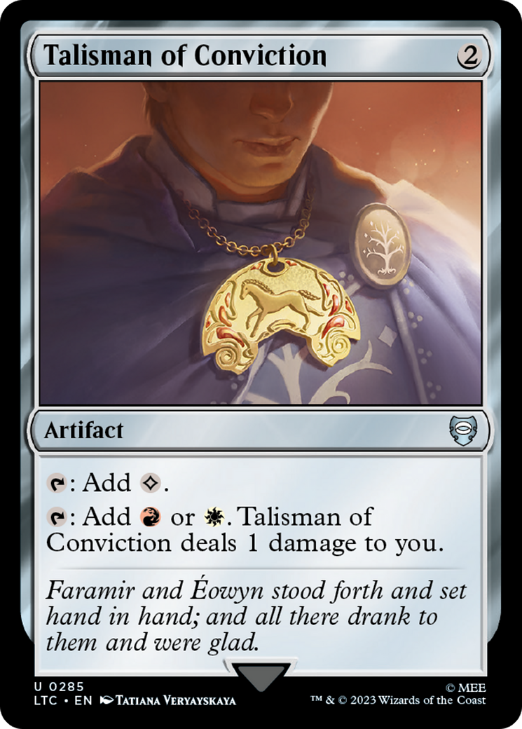 Talisman of Conviction [The Lord of the Rings: Tales of Middle-Earth Commander] | Dragon's Lair Comics and Fantasy Houston TX