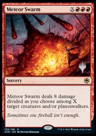 Meteor Swarm (Promo Pack) [Dungeons & Dragons: Adventures in the Forgotten Realms Promos] | Dragon's Lair Comics and Fantasy Houston TX