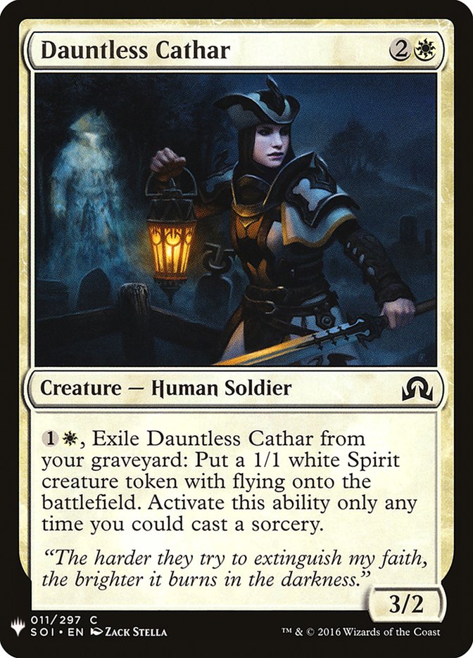 Dauntless Cathar [Mystery Booster] | Dragon's Lair Comics and Fantasy Houston TX
