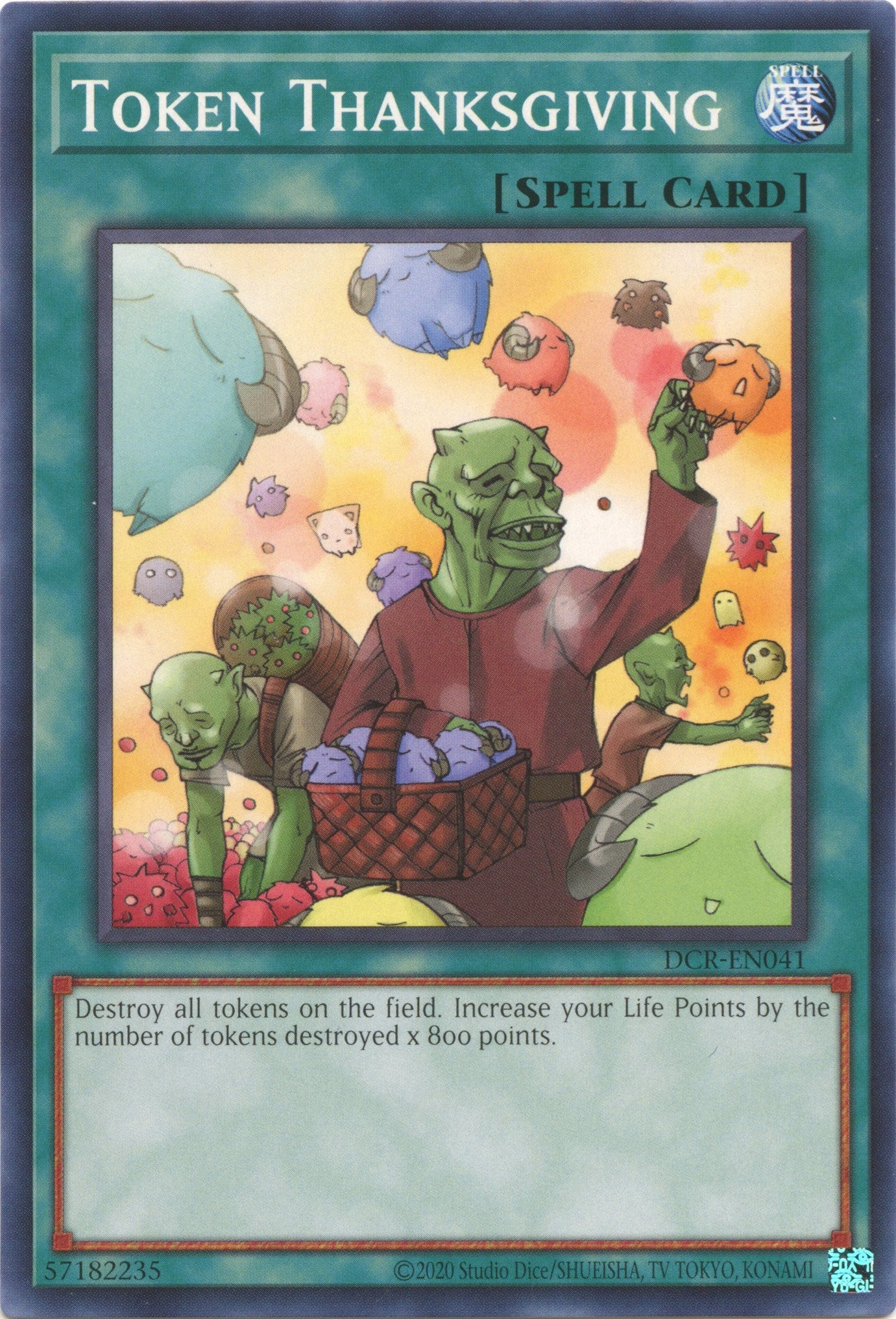 Token Thanksgiving (25th Anniversary) [DCR-EN041] Common | Dragon's Lair Comics and Fantasy Houston TX