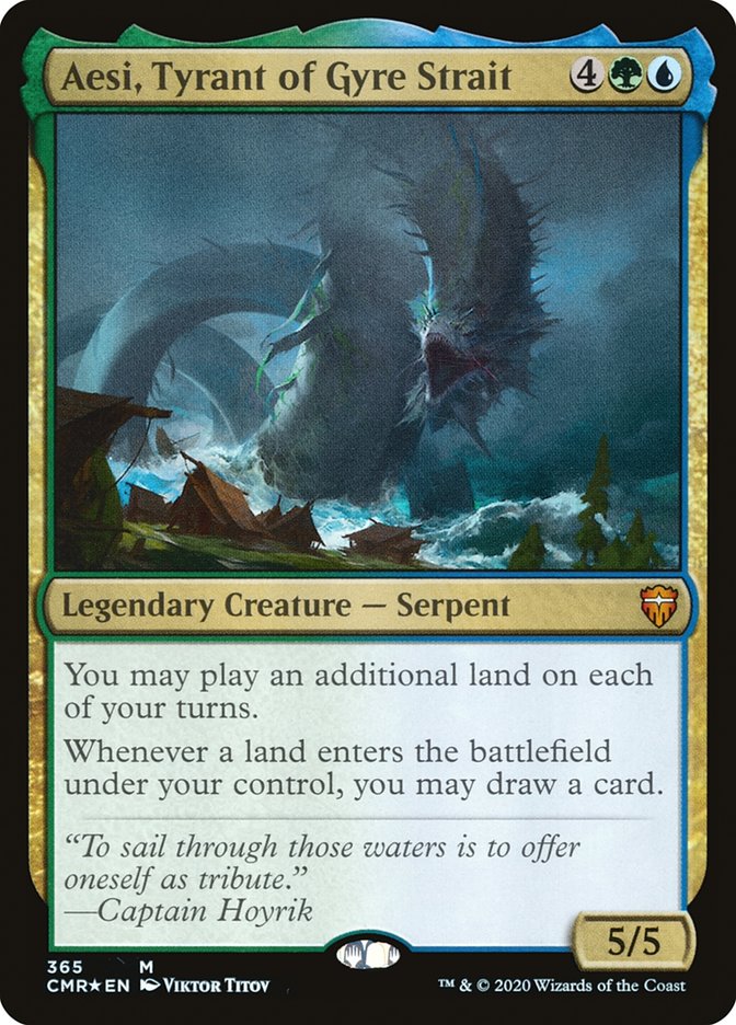 Aesi, Tyrant of Gyre Strait [Commander Legends] | Dragon's Lair Comics and Fantasy Houston TX