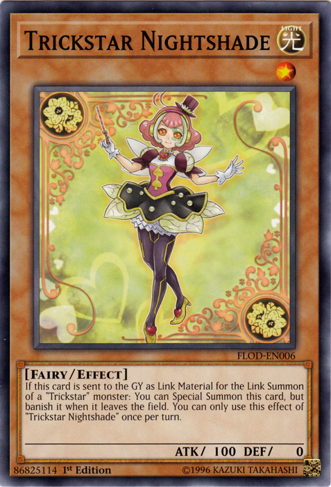 Trickstar Nightshade [FLOD-EN006] Common | Dragon's Lair Comics and Fantasy Houston TX