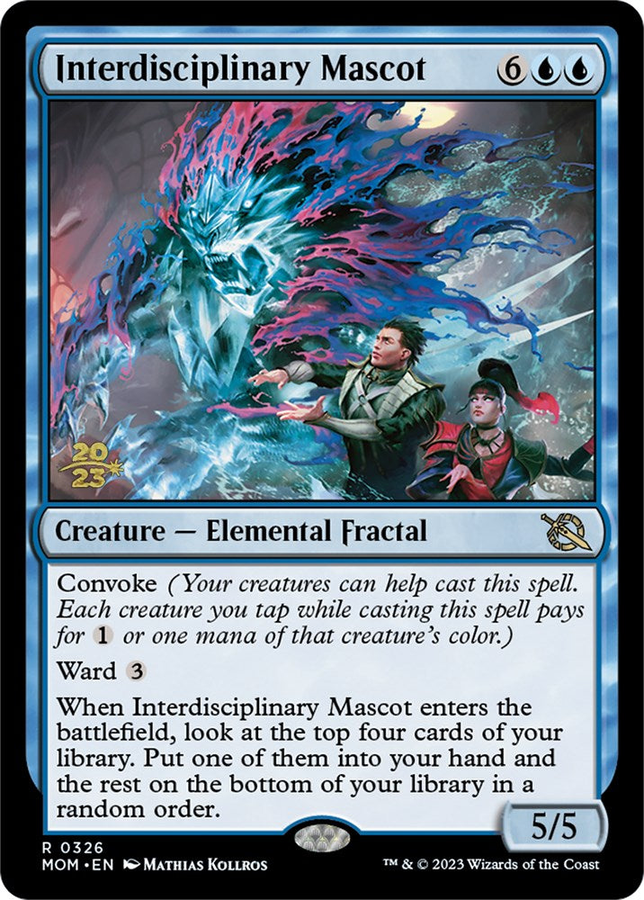 Interdisciplinary Mascot [March of the Machine Prerelease Promos] | Dragon's Lair Comics and Fantasy Houston TX