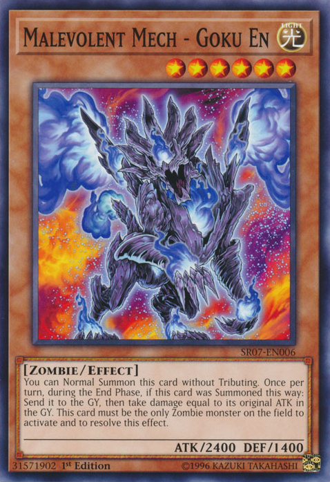 Malevolent Mech - Goku En [SR07-EN006] Common | Dragon's Lair Comics and Fantasy Houston TX