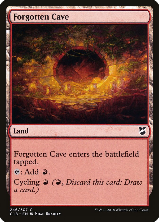 Forgotten Cave [Commander 2018] | Dragon's Lair Comics and Fantasy Houston TX