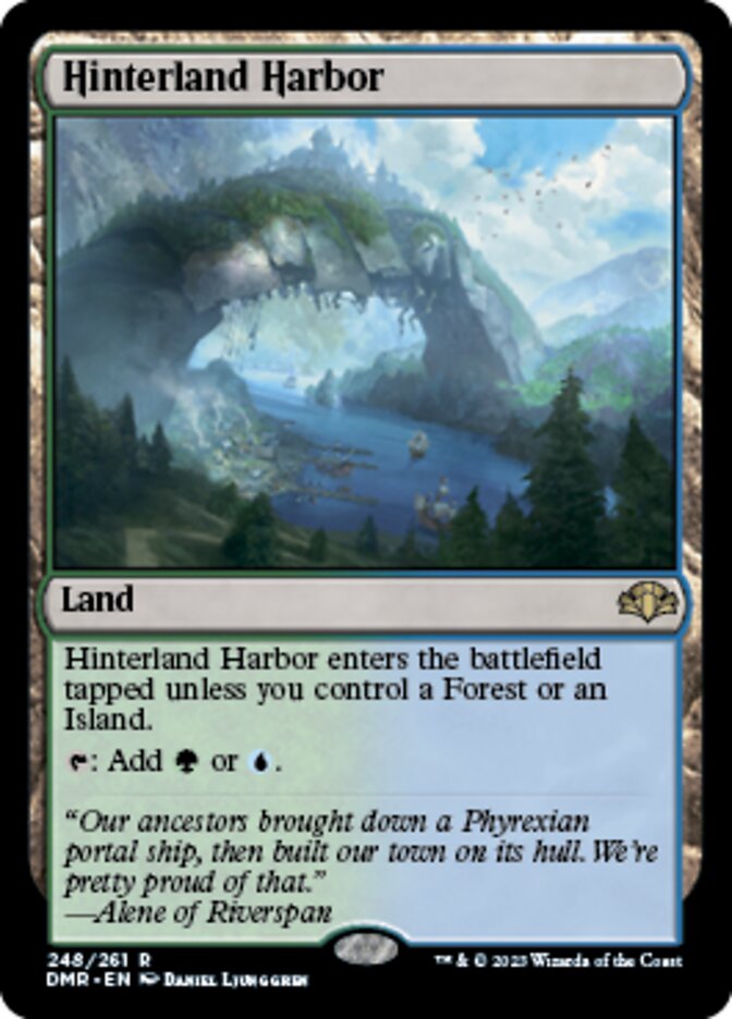 Hinterland Harbor [Dominaria Remastered] | Dragon's Lair Comics and Fantasy Houston TX