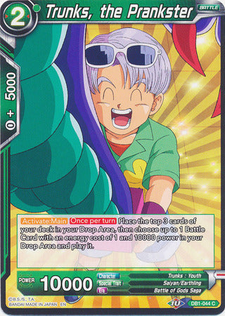 Trunks, the Prankster (DB1-044) [Dragon Brawl] | Dragon's Lair Comics and Fantasy Houston TX