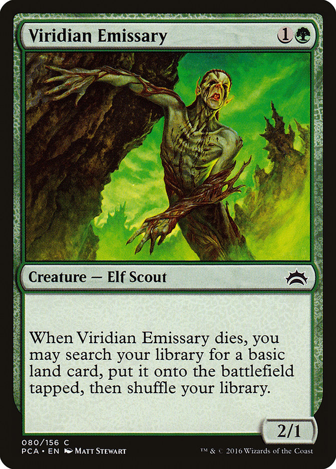 Viridian Emissary [Planechase Anthology] | Dragon's Lair Comics and Fantasy Houston TX