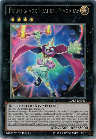 Performage Trapeze Magician [CORE-EN053] Rare | Dragon's Lair Comics and Fantasy Houston TX