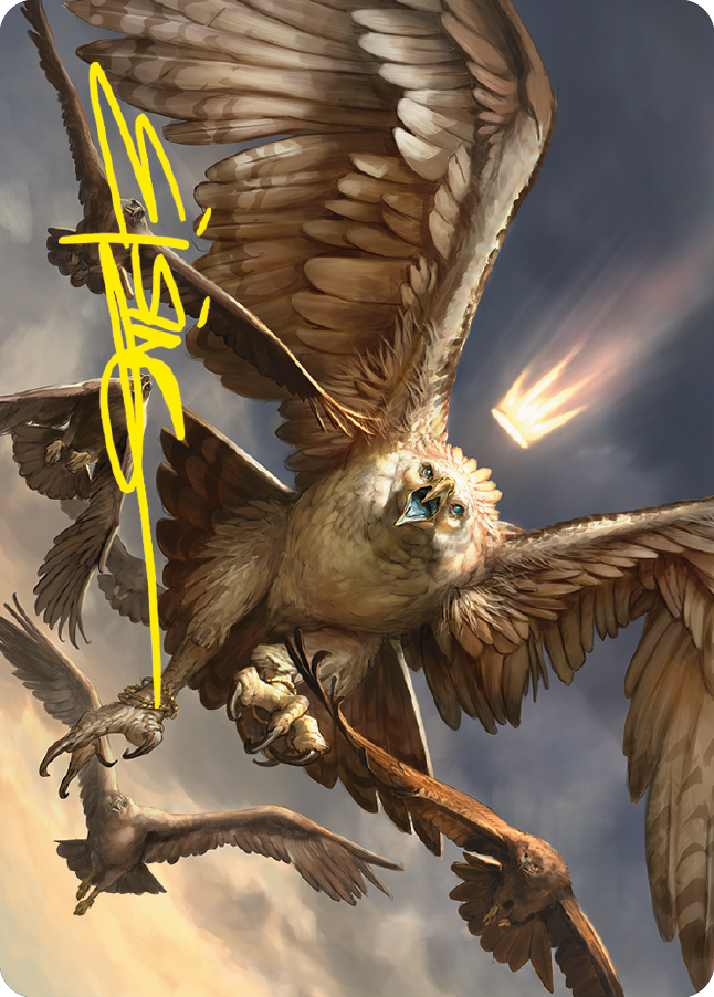 Gwaihir, Greatest of the Eagles Art Card (Gold-Stamped Signature) [The Lord of the Rings: Tales of Middle-earth Art Series] | Dragon's Lair Comics and Fantasy Houston TX
