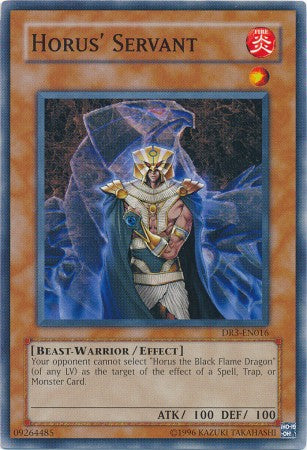 Horus' Servant [DR3-EN016] Common | Dragon's Lair Comics and Fantasy Houston TX