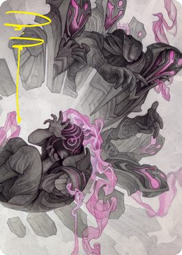 Rise of Extus Art Card (Gold-Stamped Signature) [Strixhaven: School of Mages Art Series] | Dragon's Lair Comics and Fantasy Houston TX