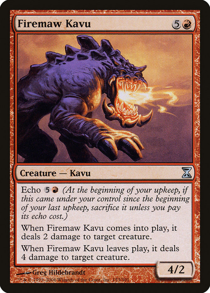 Firemaw Kavu [Time Spiral] | Dragon's Lair Comics and Fantasy Houston TX