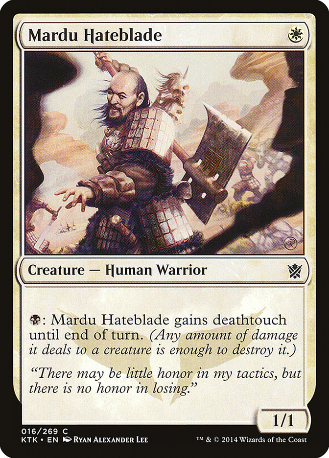Mardu Hateblade [Khans of Tarkir] | Dragon's Lair Comics and Fantasy Houston TX