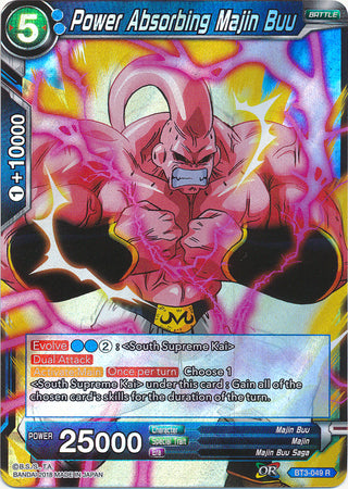 Power Absorbing Majin Buu (BT3-049) [Cross Worlds] | Dragon's Lair Comics and Fantasy Houston TX