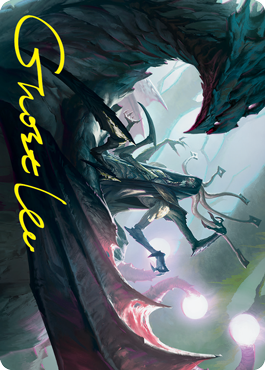 Specter of the Fens Art Card (Gold-Stamped Signature) [Strixhaven: School of Mages Art Series] | Dragon's Lair Comics and Fantasy Houston TX